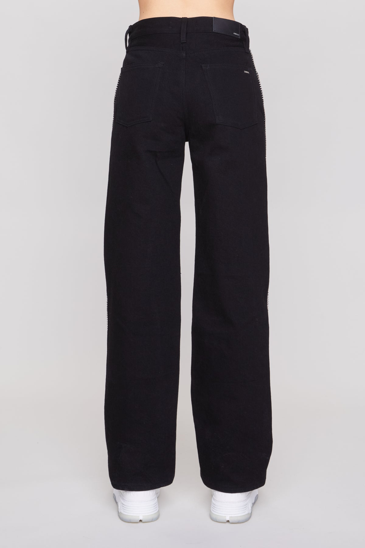CRYSTAL STRIPE WIDE STRAIGHT