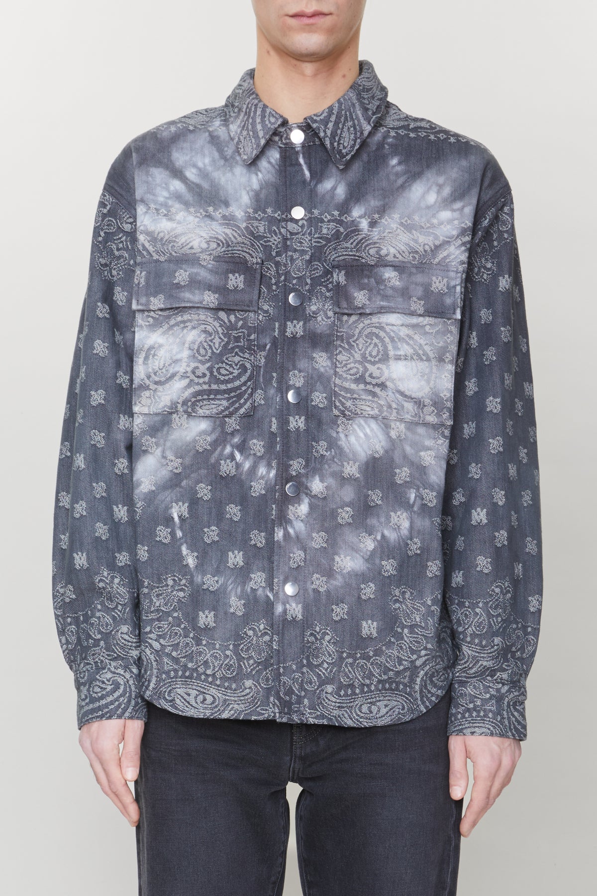 TIE DYE BANDANA OVERSHIRT