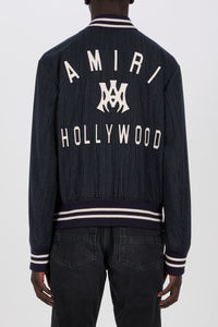 MA HOLLYWOOD PINSTRIPE BOMBER