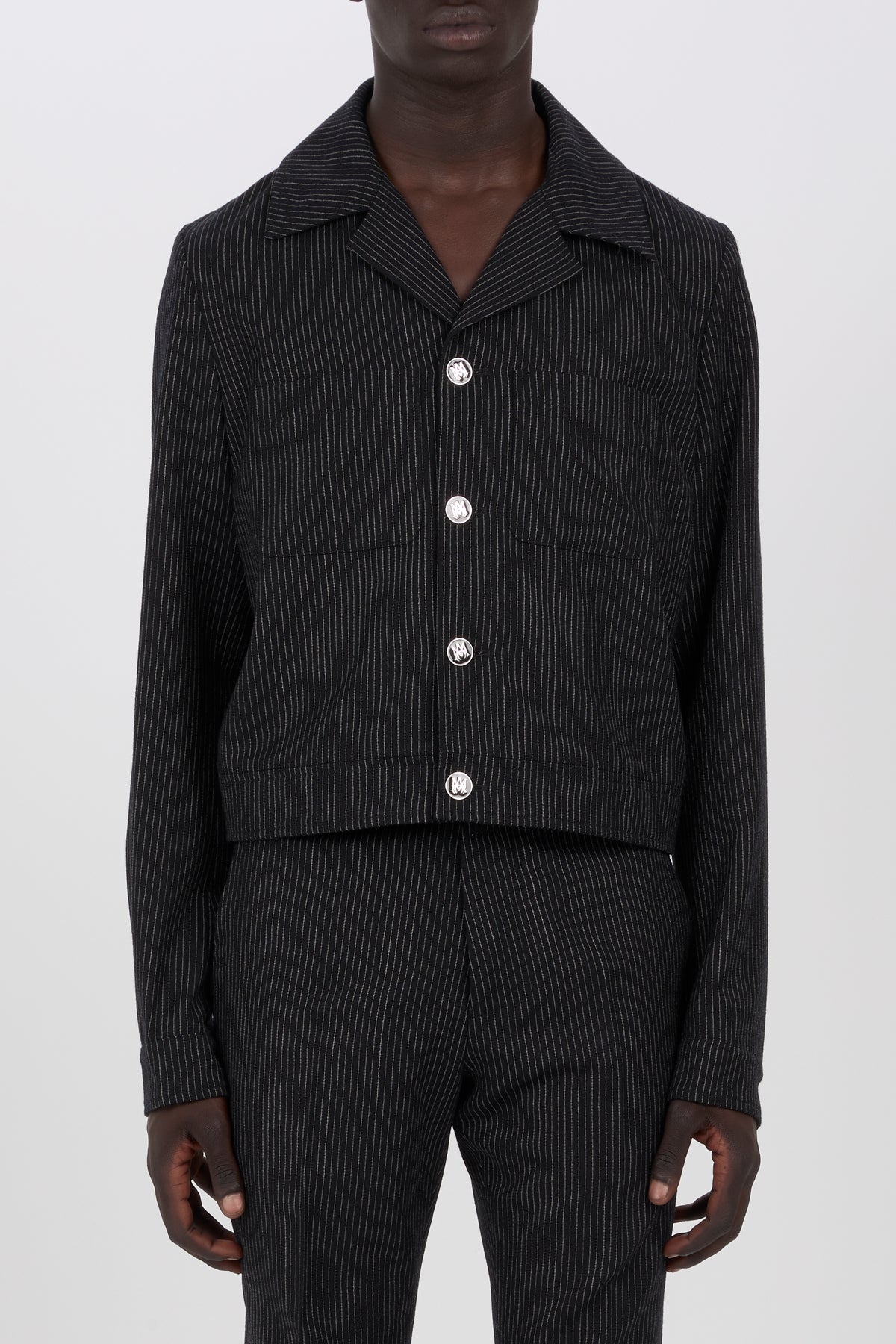 PINSTRIPE CADET JACKET