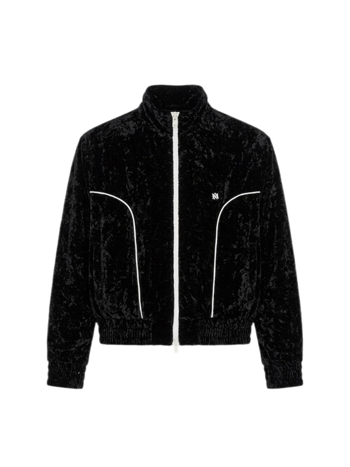 CRUSHED VELVET TRACK JACKET