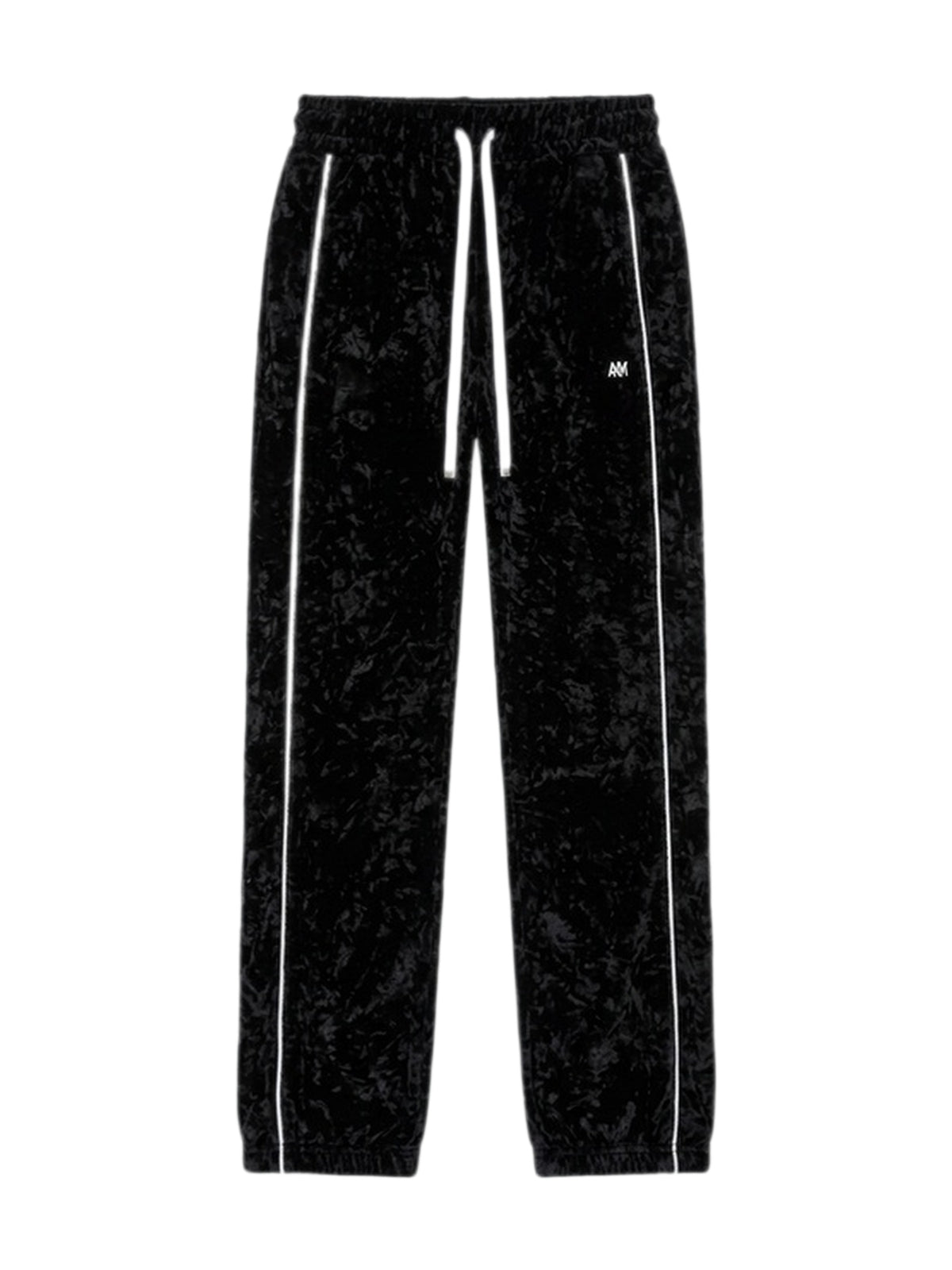 CRUSHED VELVET TRACK PANT