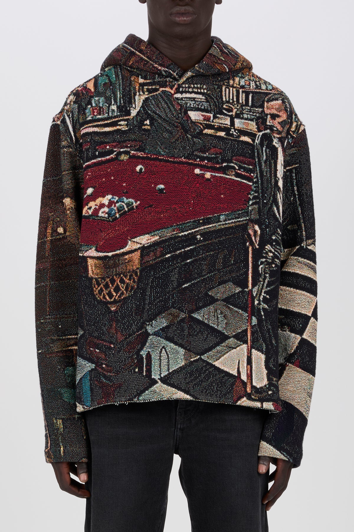 POOL HALL TAPESTRY HOODIE