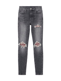 Ma Quad Mx1 denim trousers - Aged Black