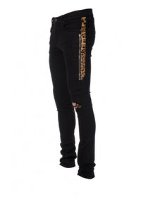Leopard Half Track Broken Jean