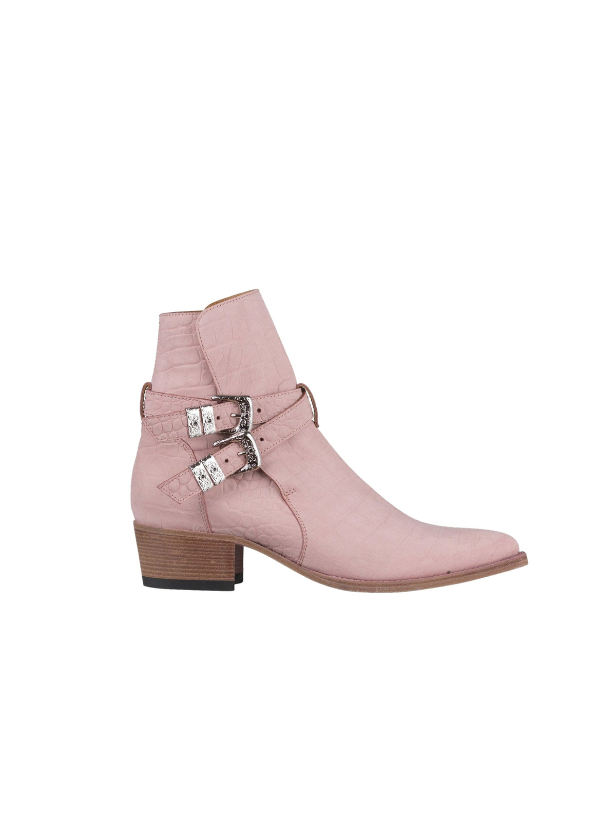 Croc Embossed Jodhpur Boot