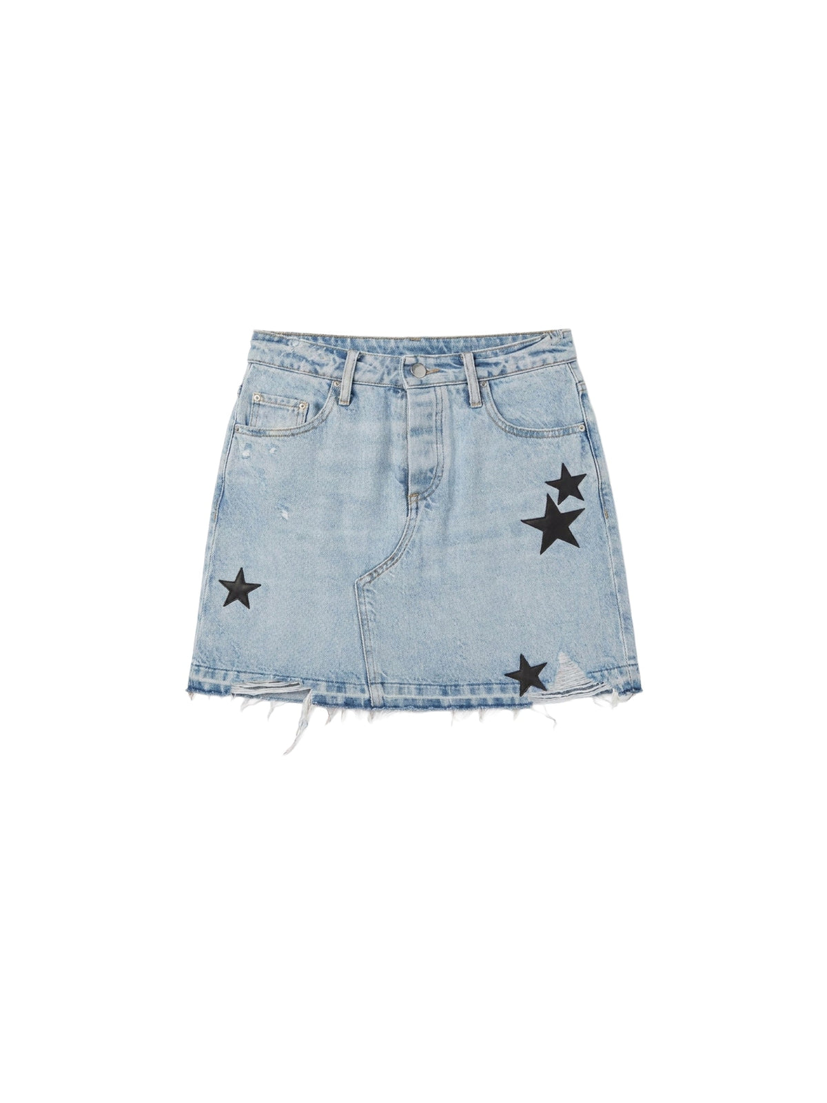 Star Denim Skirt