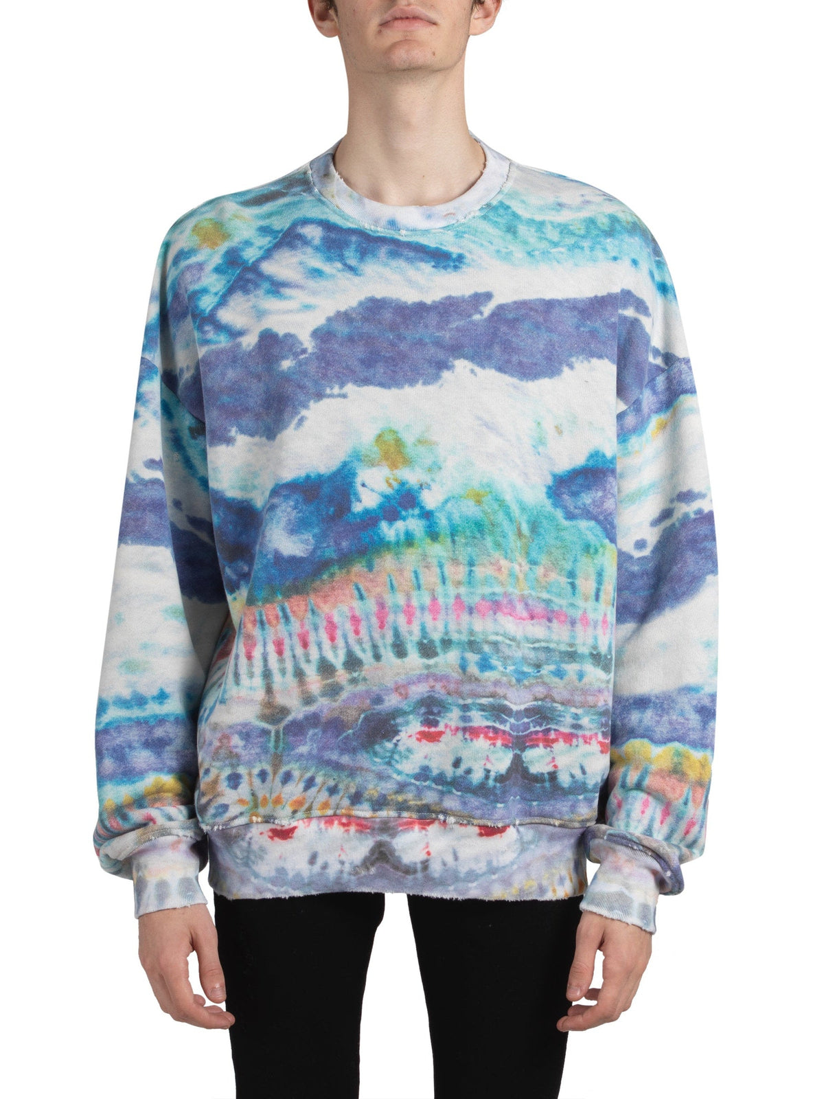 Oversized Tie Dye Crew