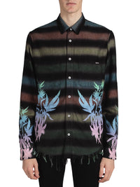 AMIRI Printed Leaves Flannel