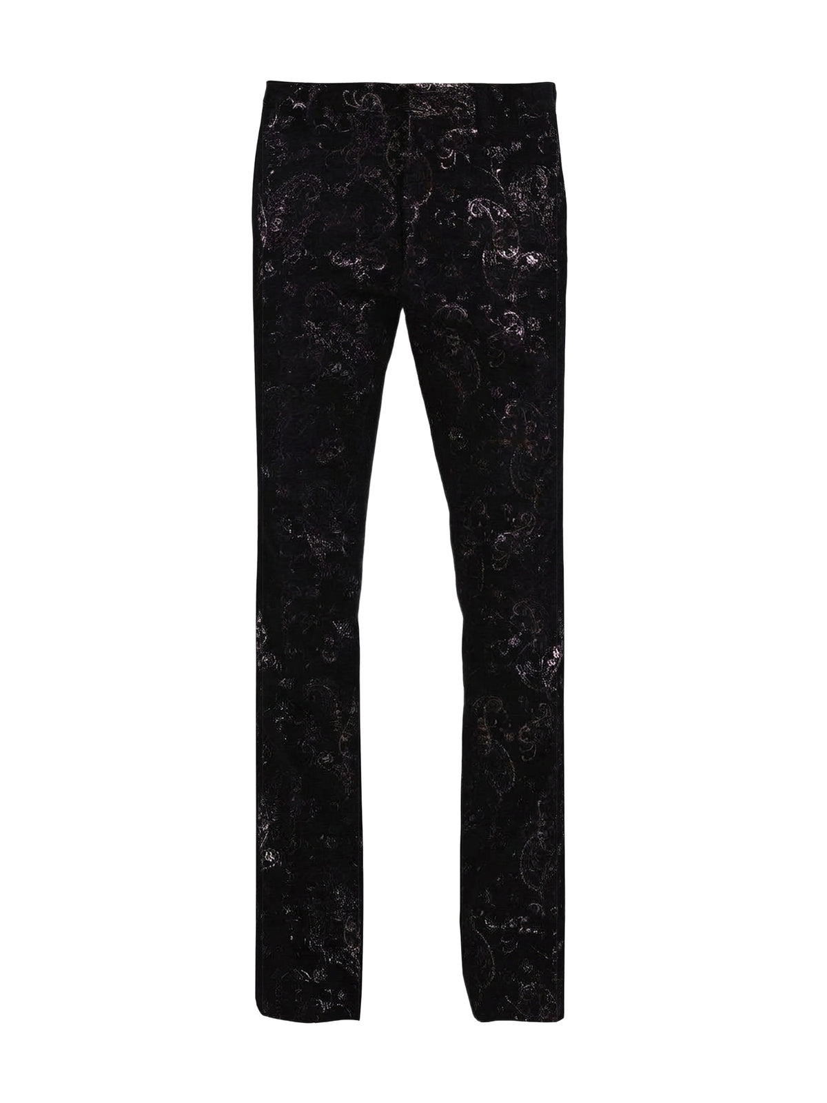 Paisley Velvet Glitter Flare
