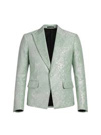 Paisley Velvet Glitter Blazer