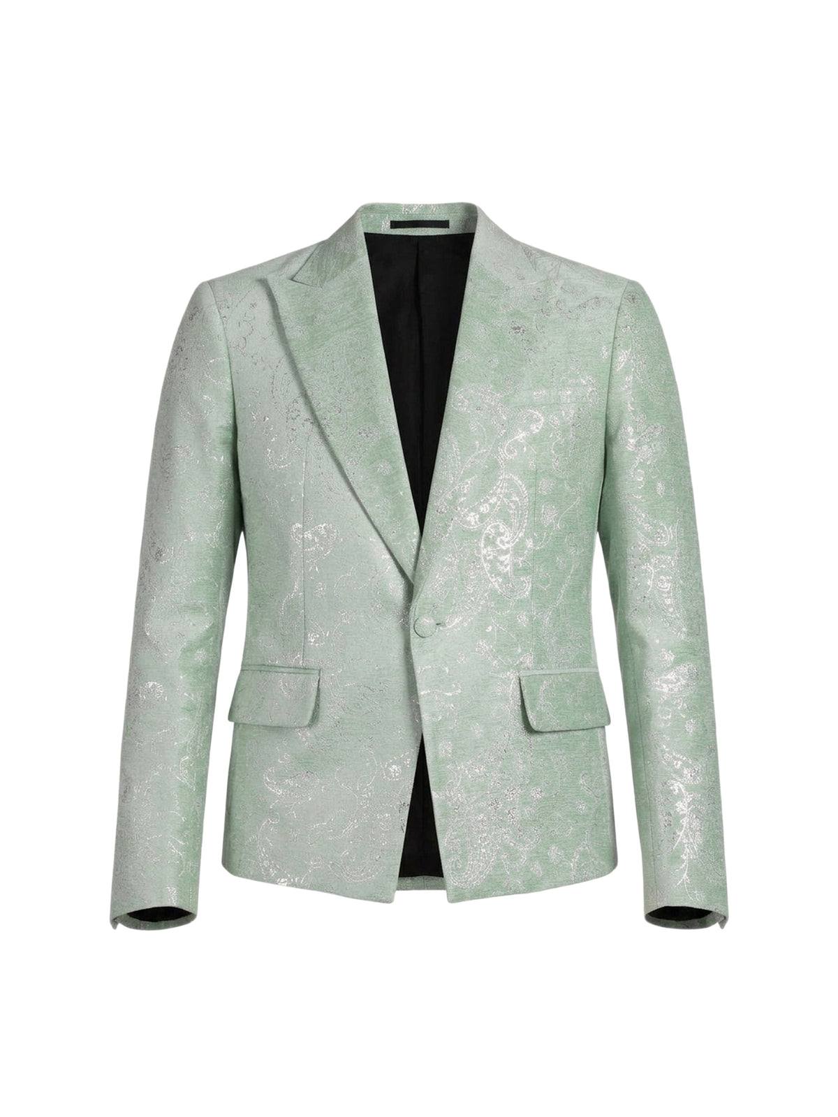 Paisley Velvet Glitter Blazer