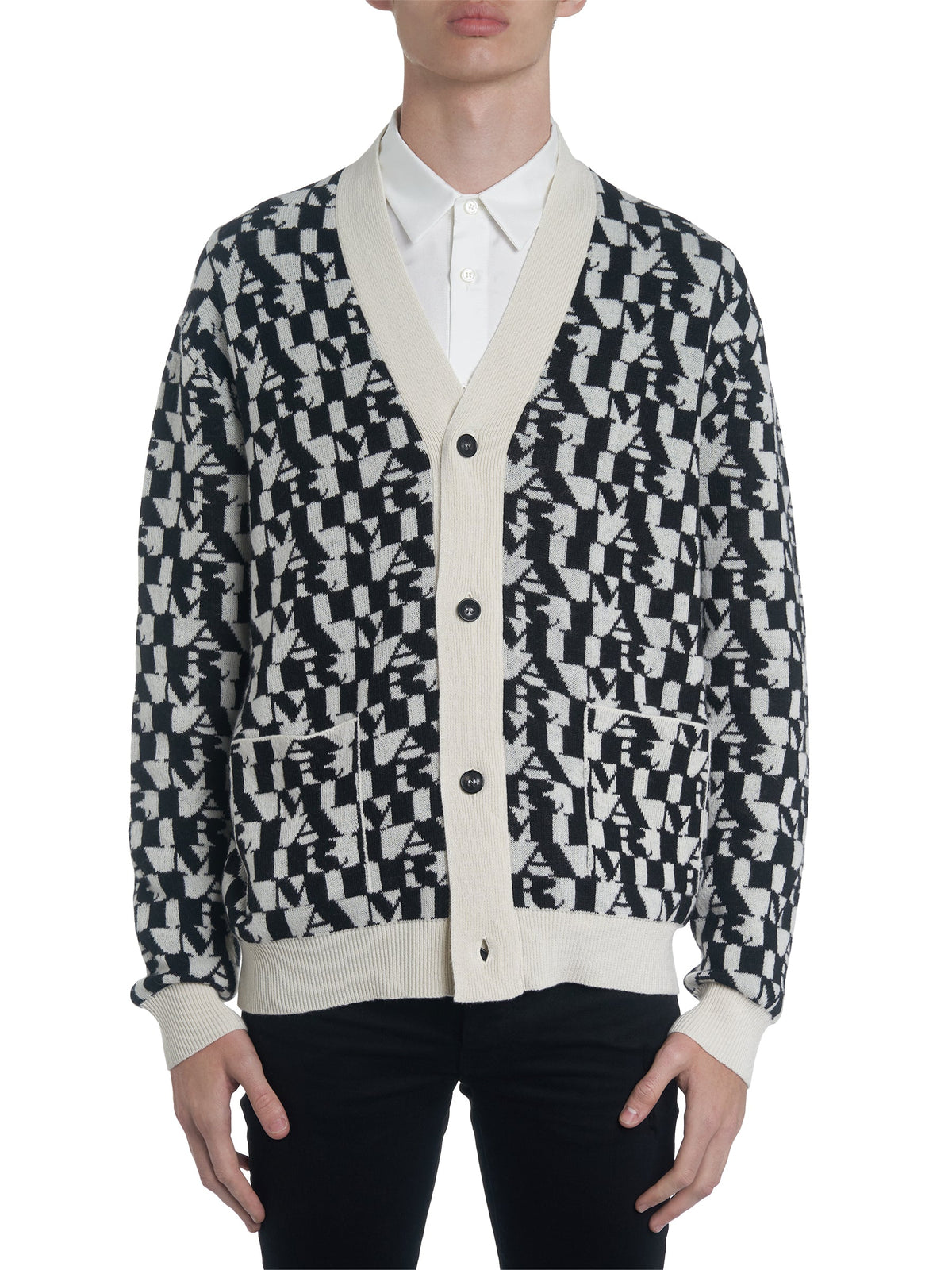 ALL OVER AMIRI CARDIGAN