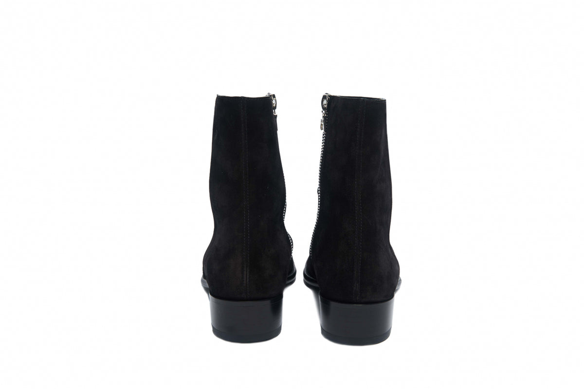 STACK BOOT LEATHER SOLE