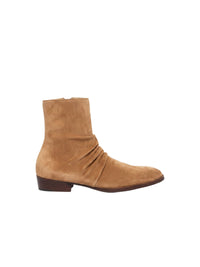 STACK BOOT LEATHER SOLE