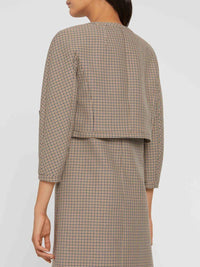 CARAMEL / MARINE VESTE
