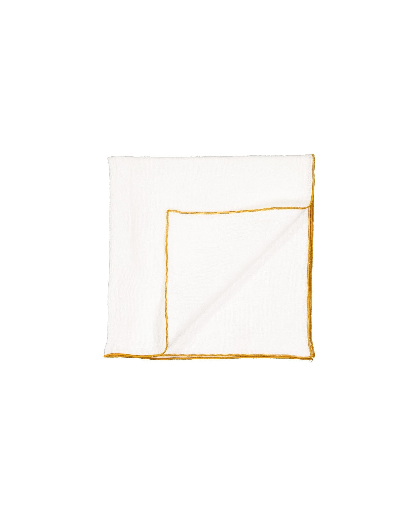 Serviette de table Tavola en lin - Blanc