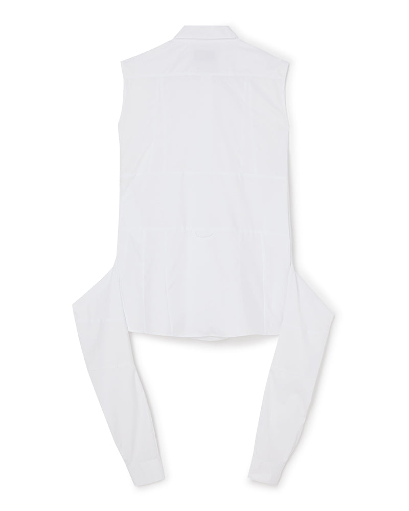 White / SHIRT DRESS
