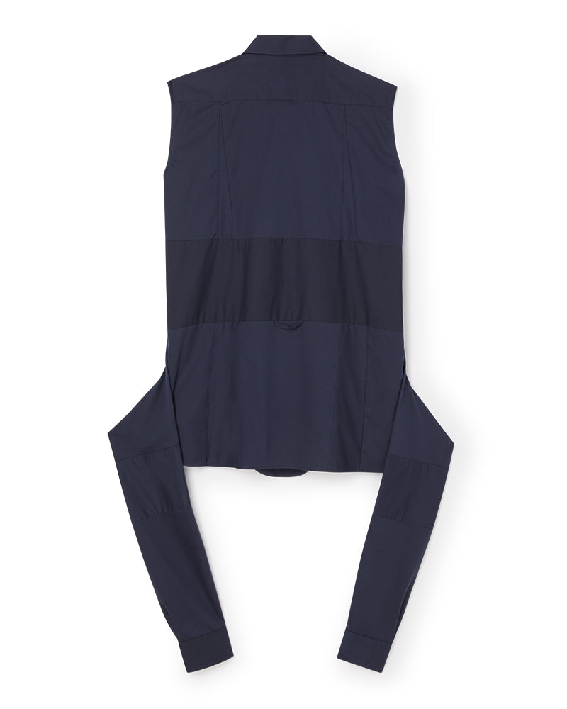 Navy / SHIRT DRESS