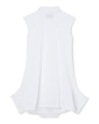 White / POLO SHIRT DRESS
