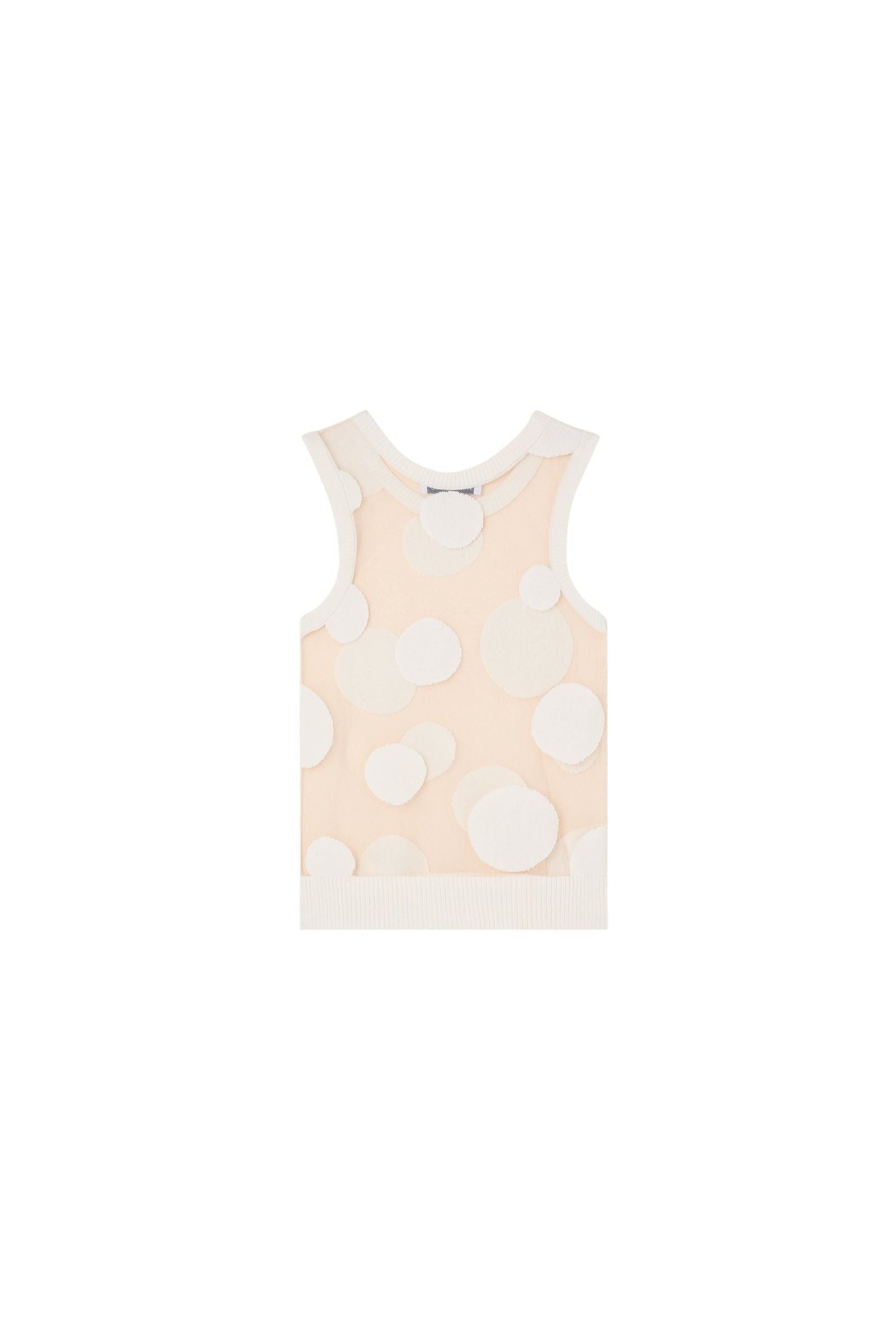 Cream / POLKADOT SPENCER