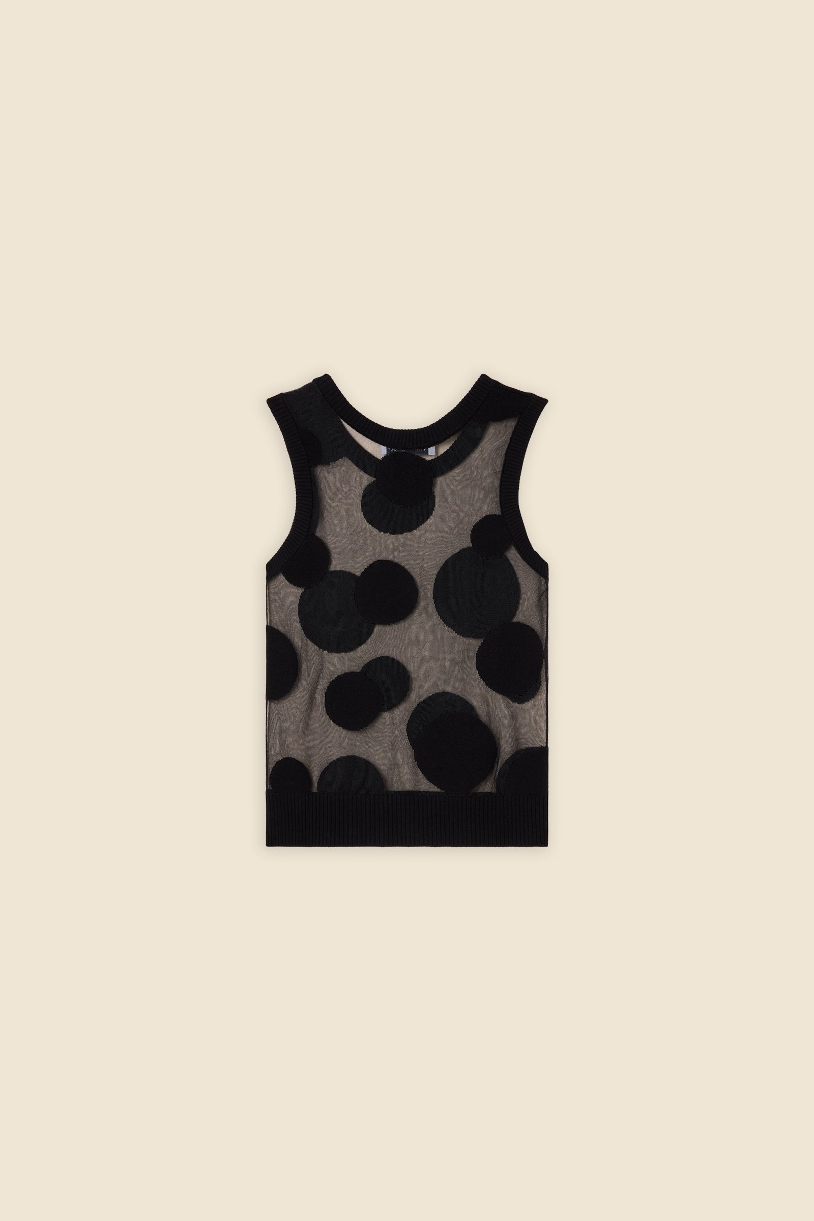 Black / POLKADOT SPENCER
