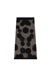 Black / POLKADOT SKIRT