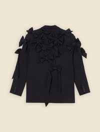 Black / BOW BOUQUET BLAZER
