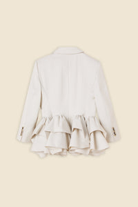 Stone / TUCK UP BLAZER