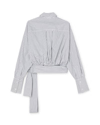 Grey / WRAP SHIRT