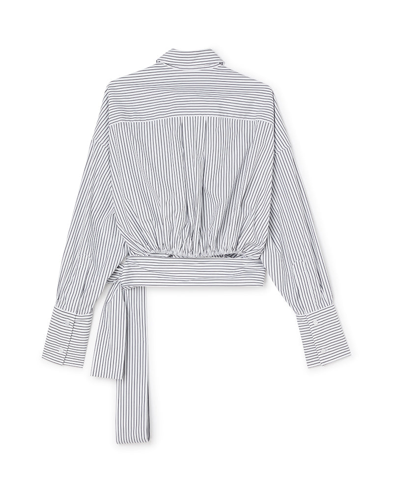 Grey / WRAP SHIRT