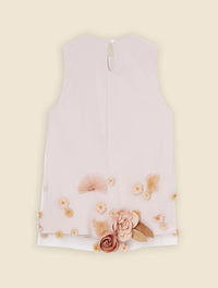 Pink / FLORAL EMBROIDERY TOP