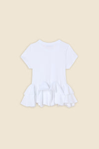 White / TUCK UP T-SHIRT