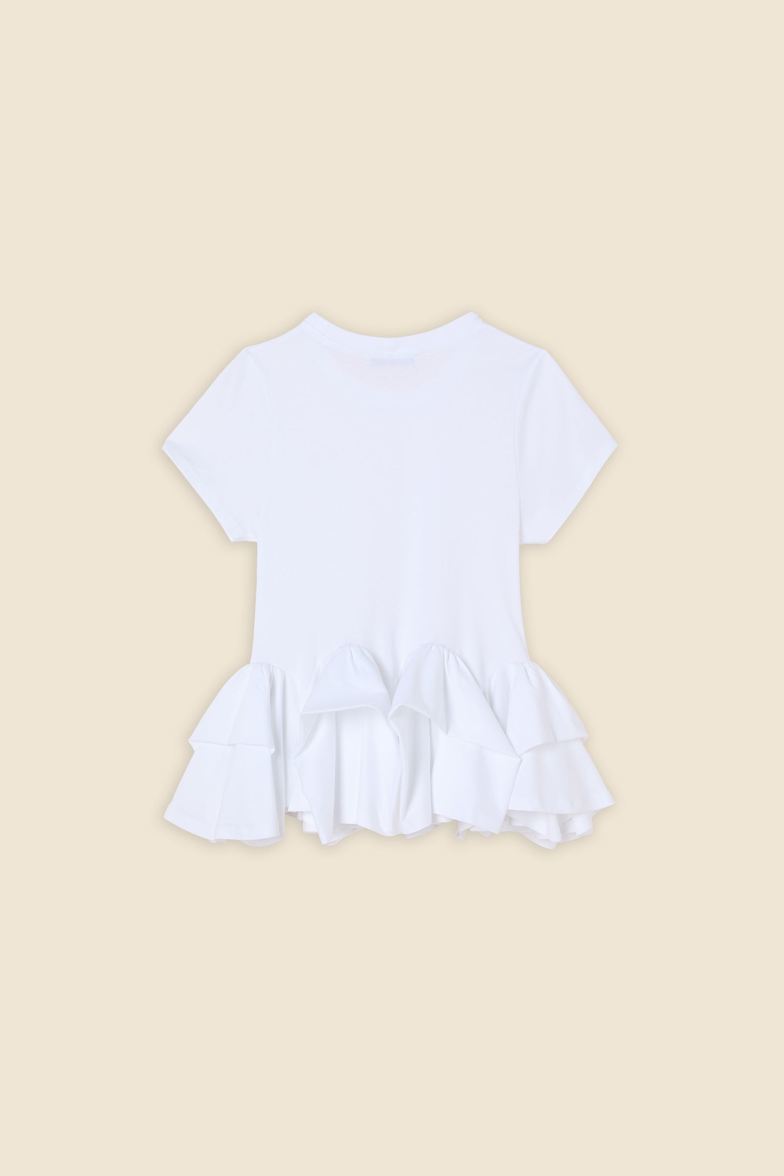 White / TUCK UP T-SHIRT