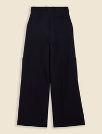 Navy / CARGO SUIT PANTS