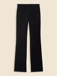 Black / SLIM FLARE PANTS