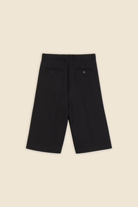 Black / PLEATED CULOTTES
