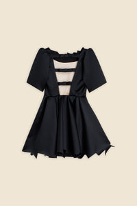Black / HEM DRESS