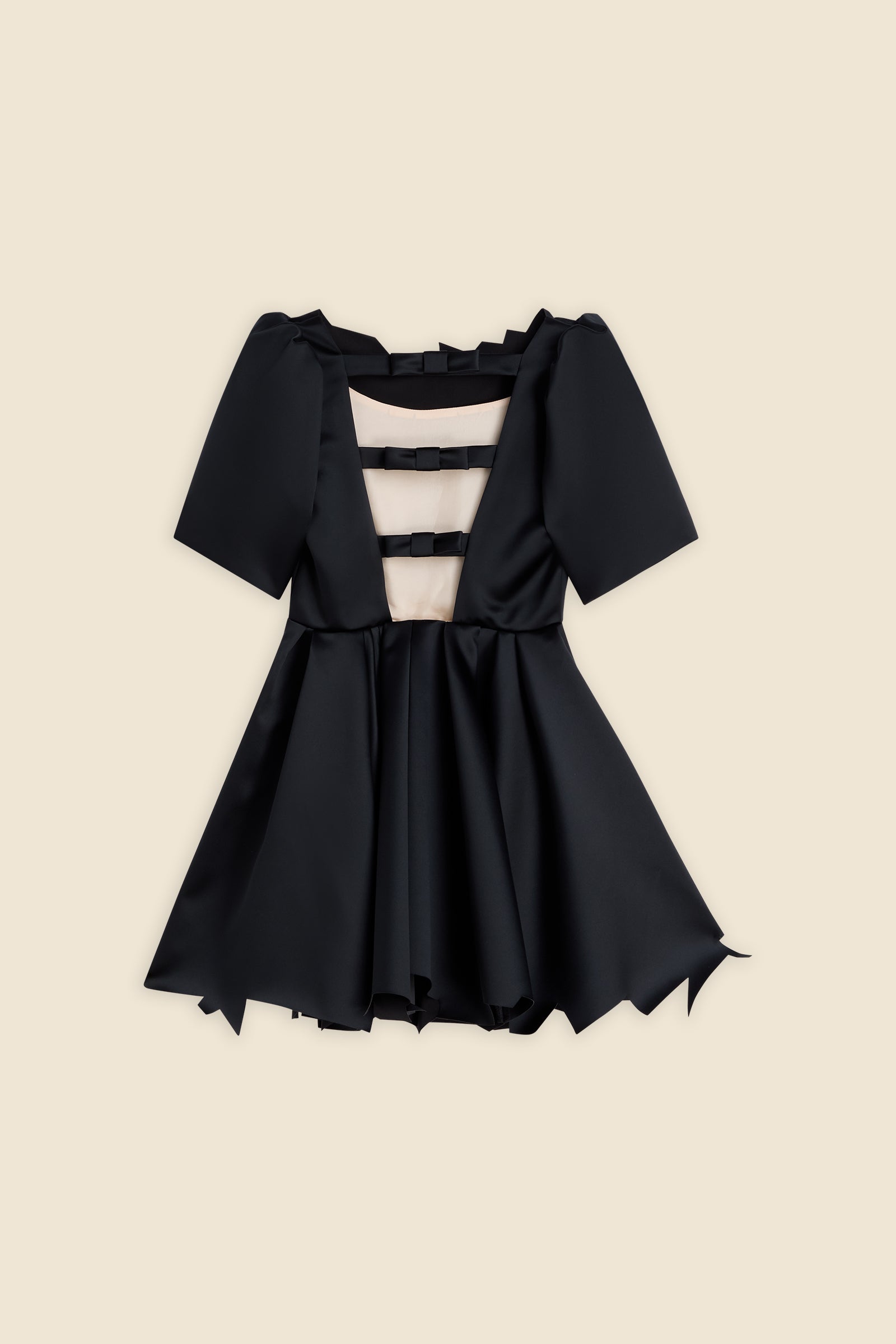 Black / HEM DRESS