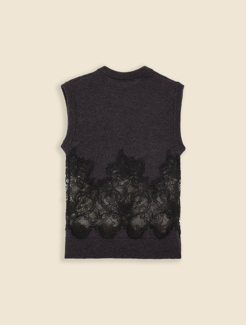 Charcoal / LACE SPENCER