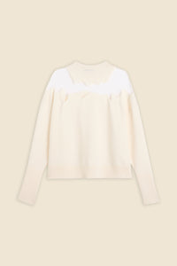 White / OVERSIZED SWEATER