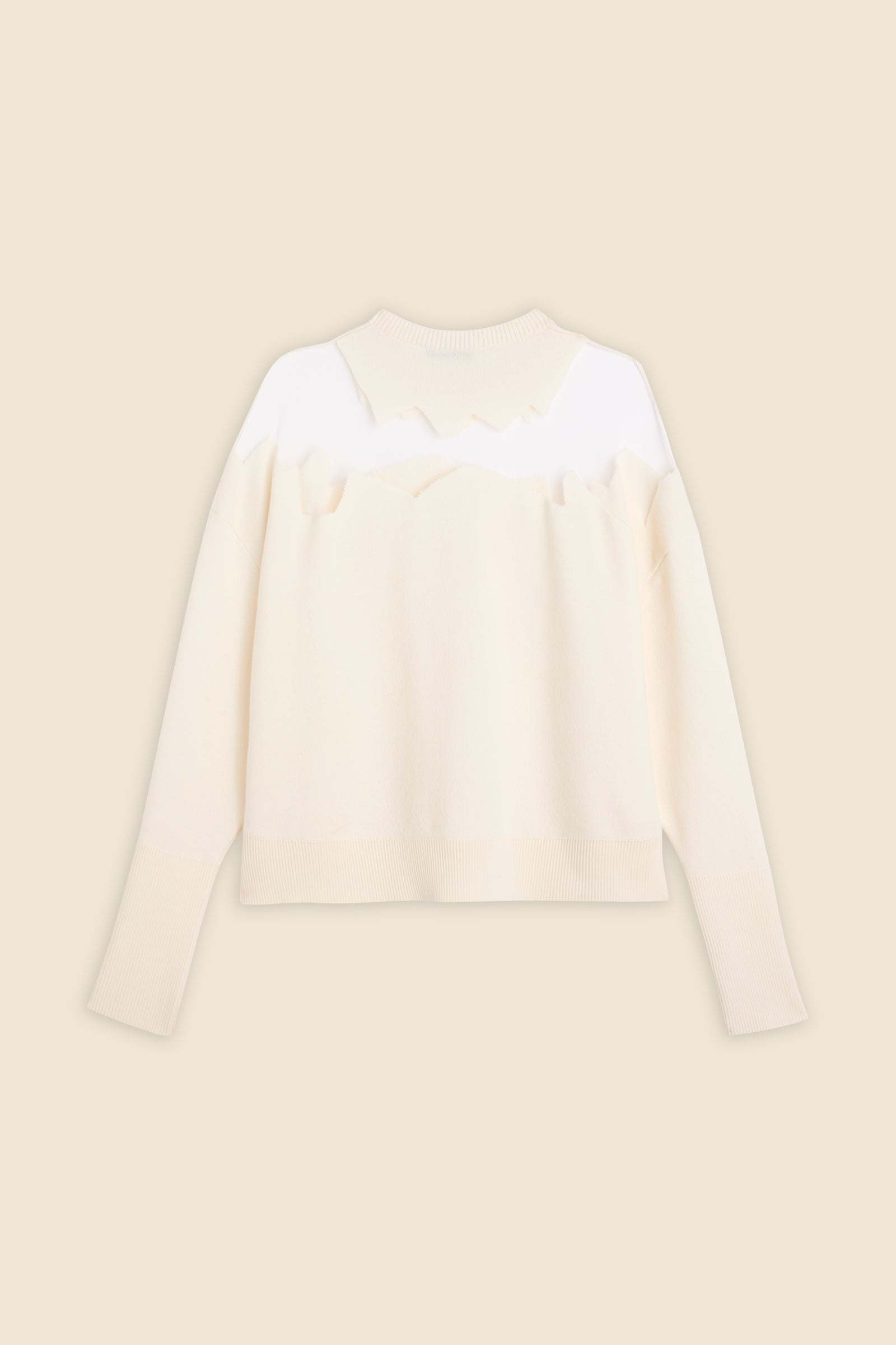 White / OVERSIZED SWEATER