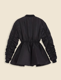 Black / BOMBER DRESS
