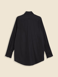 Black / EMBROIDERY PATCH SHIRT