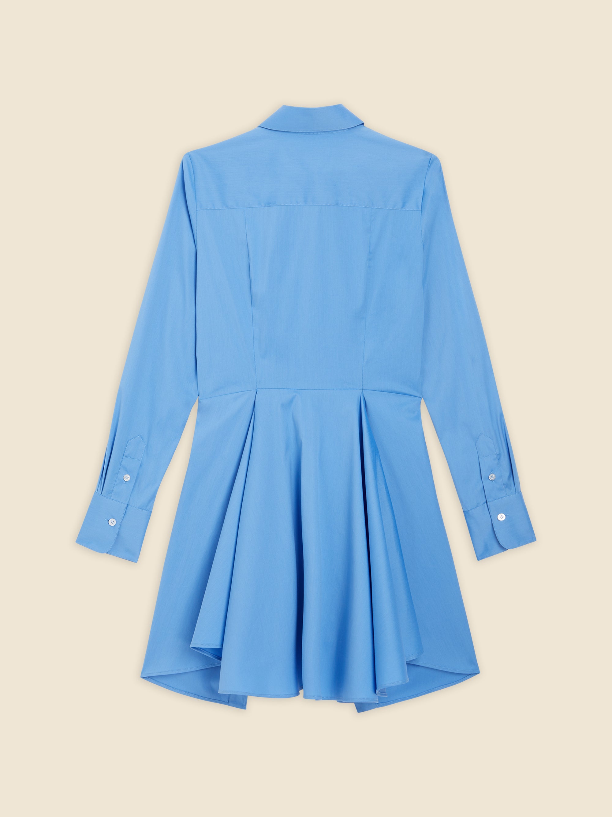Blue / GODET SHIRT