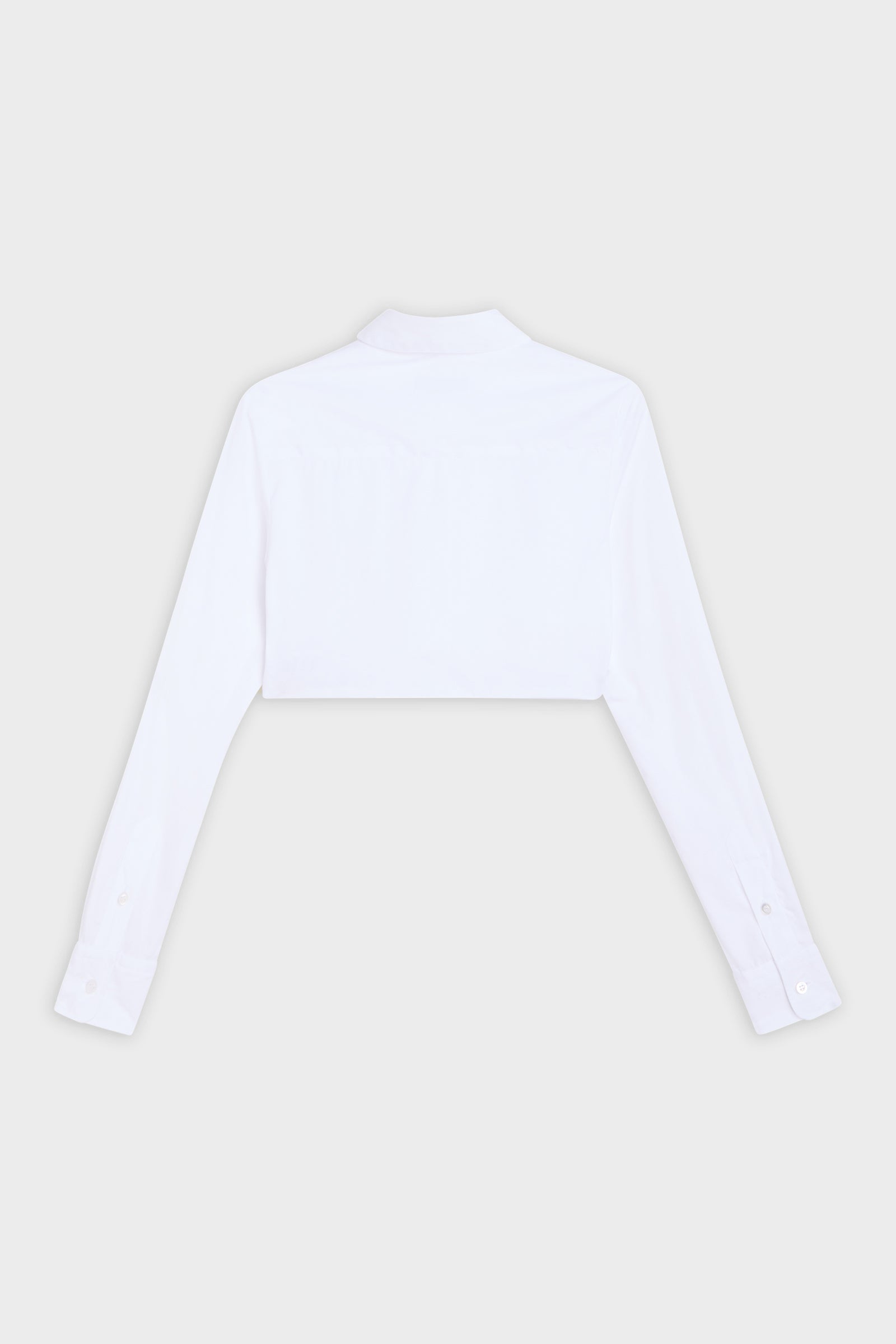 White / PLEATED SHIRT