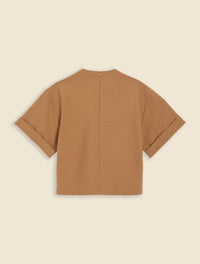 Brown / SUITING BOXY T-SHIRT