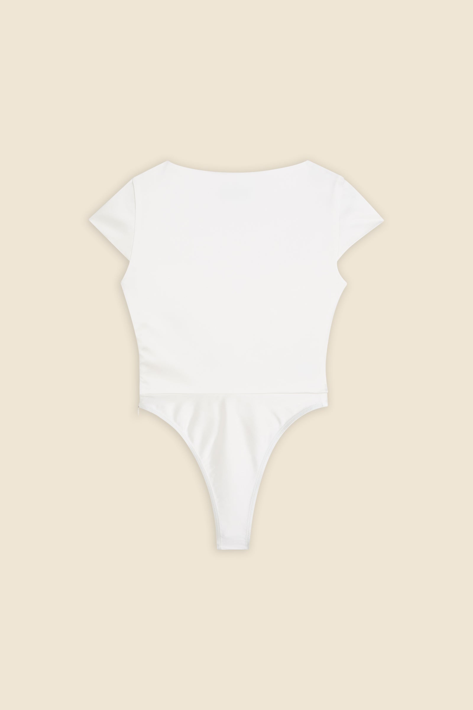 White / PLEATED BODY