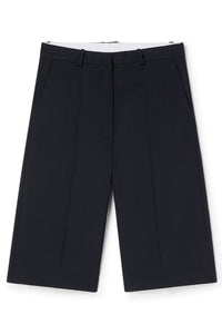 Black / TAILORED BOY SHORTS