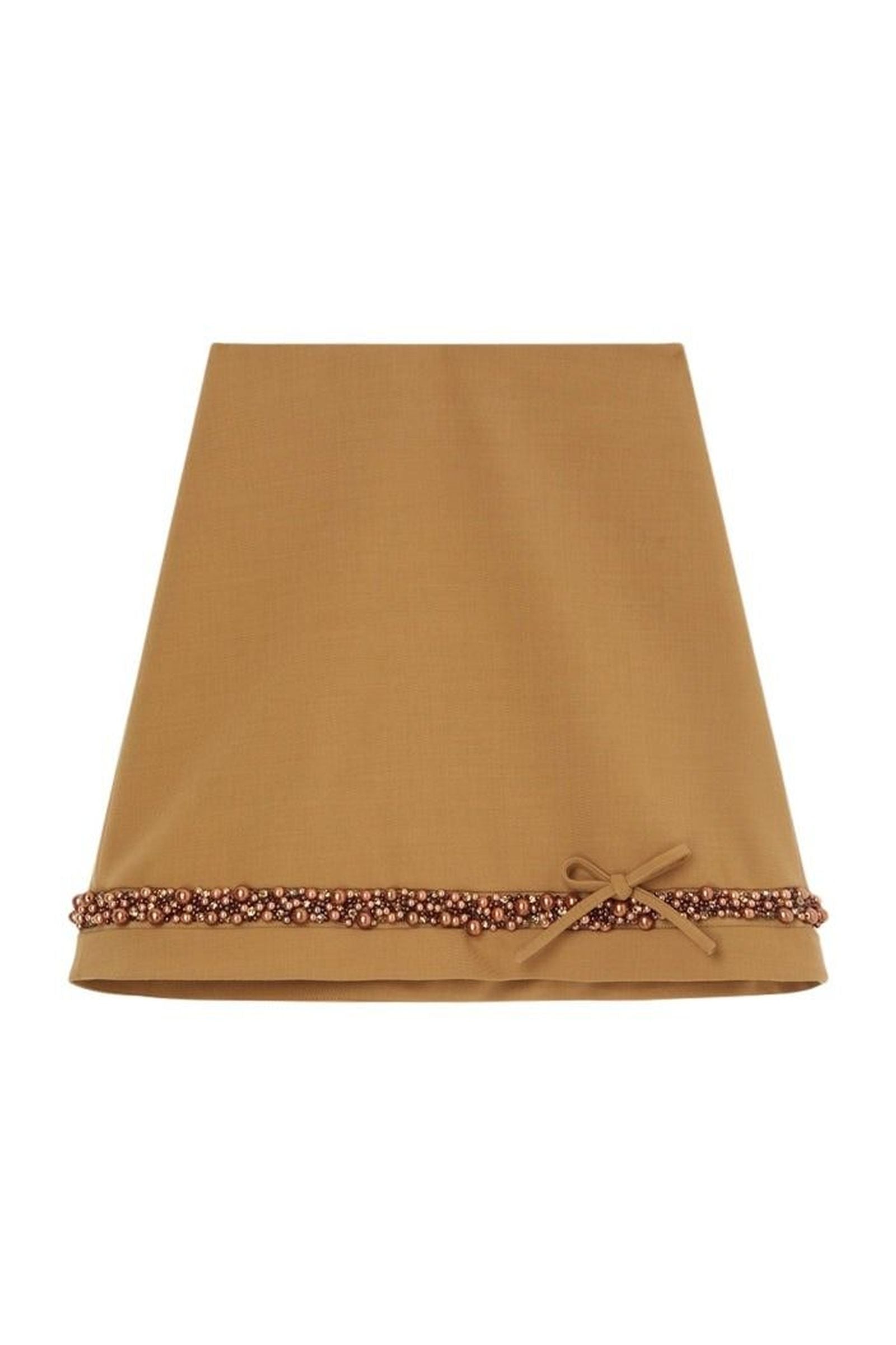 Brown / PEARL MINI SKIRT